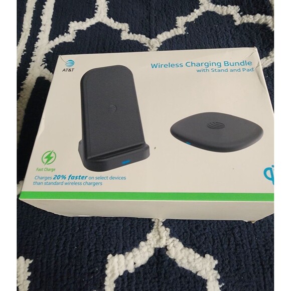 AT&T Wireless Charging Bundle with stand and pad NEW - Picture 1 of 3
